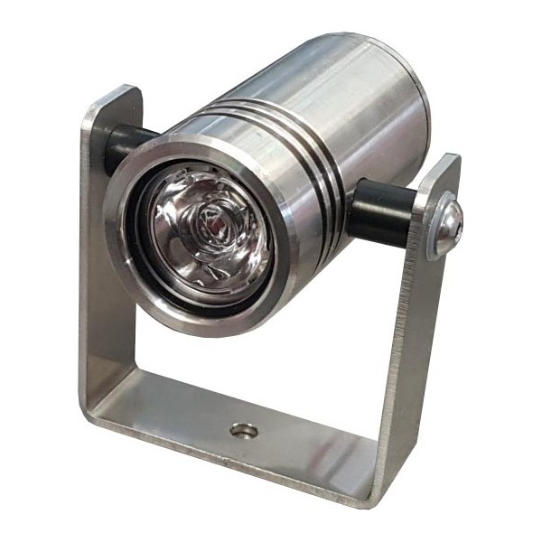 Mini phare étanche sous l'eau éclairage blanc puissant compact pour plongeur, éclairage appoint pour camera sous marine