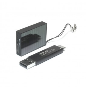 Edic-mini Tiny 16+ S78 - Unique voice recorder with 2 solar cells.