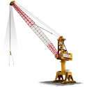 LV7060-LV7065 ORLACO CAMERA GRUE FLECHE CHENILLE PORTUAIRE
