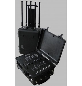TG-VIP JAMM - Valise Tactique Brouilleur RF Portable Scramble Tactical Case