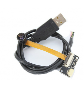 Module de caméra USB HBVCAM à mise au point fixe haute résolution objectif fisheye 5MP module de caméra cmos OV5640