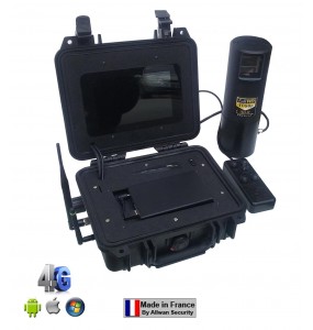 VH100496 4G HD960H 4-way Tactical Video Surveillance Suitcase