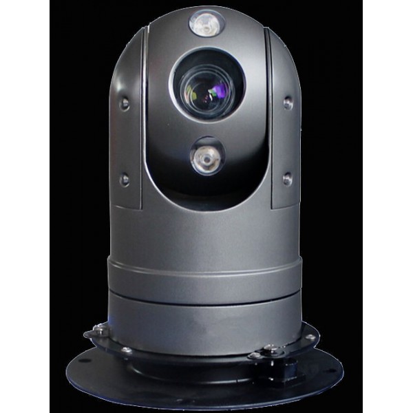 Caméra Dôme motorisée PTZ embarquée durcie IP68