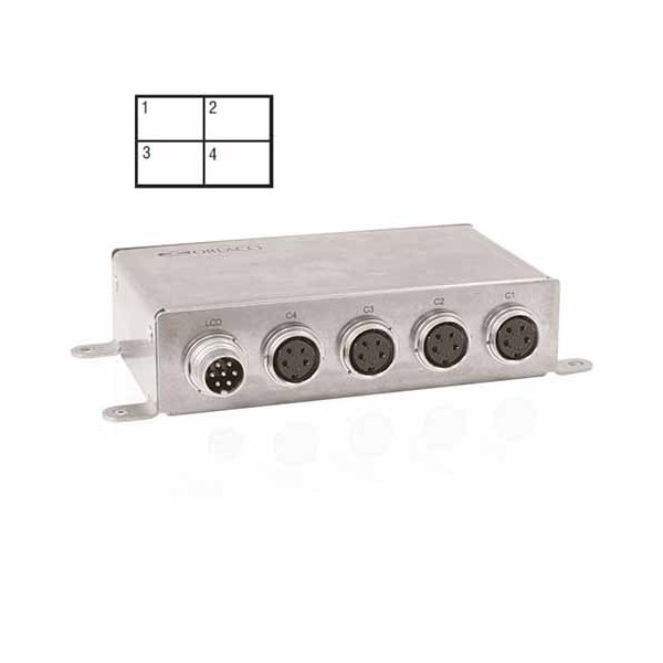 0405155 multiview box quad orlaco gestion par contact sec pour automate programmable PLC