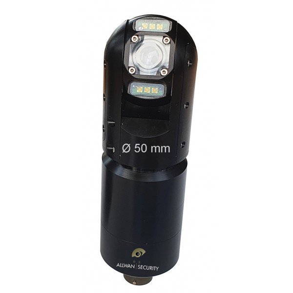 VisioDN camera couleur Pan Tilt HD pour perche télescopique IP68 inspection & securite