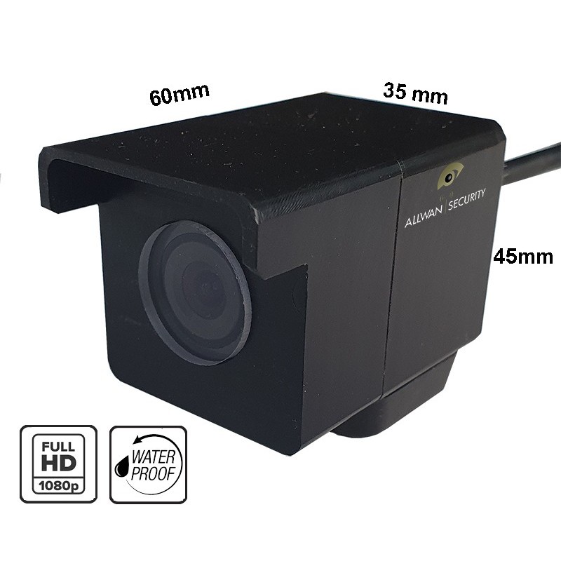 Micro camera étanche Full HD 1080p AHD TVI CVBS extérieur IP66 Objectifs 4,  8, 12, 18, 25mm