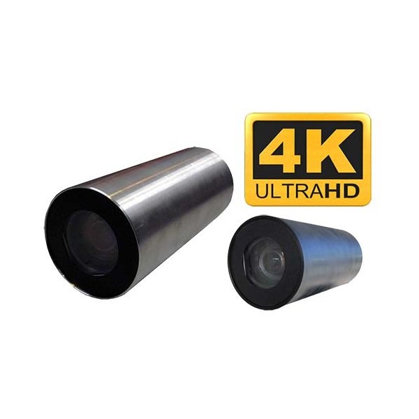 UW-90DIP 4K Camera sous marine zoom pilotable 8MP Ultra-HD ALLWAN 4K IP onvif industrielle inox 316L decontaminable plomb