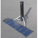 Panneau solaire tactique portable flexible 60W pour camera autonome PTZ