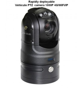 30HBP972 Portable 1080P 4G-WiFi Rapid Deployment PTZ Waterproof Rugged Vehicle IP Camera