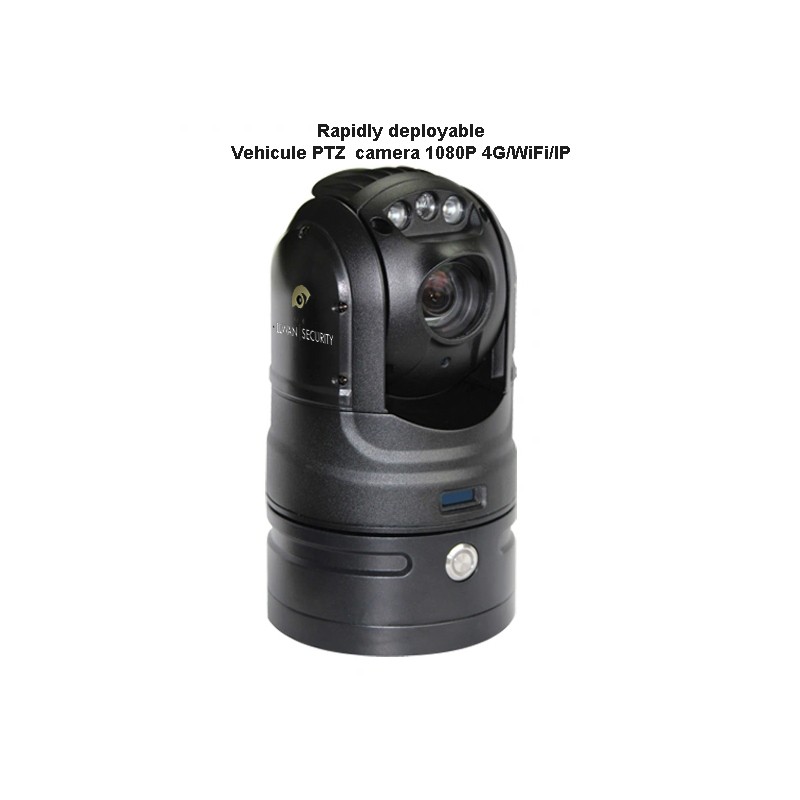 Caméra 4G rotative sur batterie avec vision de nuit en couleur et