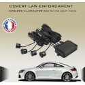 Cover vehicle Light illuminator 940nm for car concealed in parking sensors 