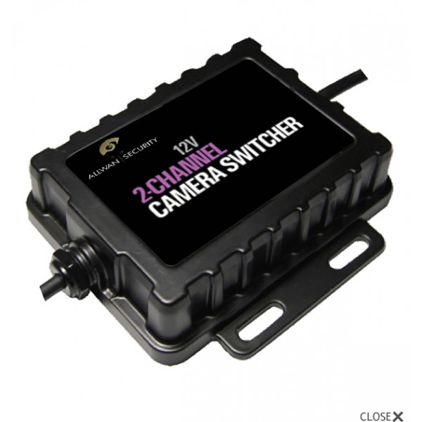 SW2AHD Channel Video Switcher with Trigger Wires for Car