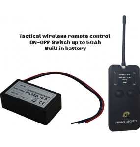 12V wireless remote control ON-OFF Switch up to 40Ah buit in battery up to 1 year