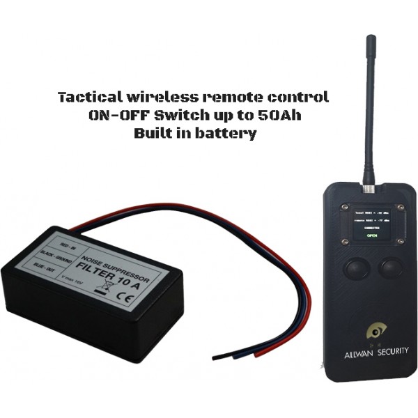12V wireless remote control ON-OFF Switch up to 40Ah