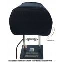 HEADREST PTZ camera 25X Hidden Camera Vehicle Headrest with True 360° endless