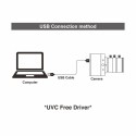 UVC48-UC40M Mini camera USB OTG UVC 4K 5V