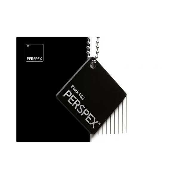 PERSPEX®962 PERSPEX Noir 962 Opaque 2030 X 1525 X 3 mm