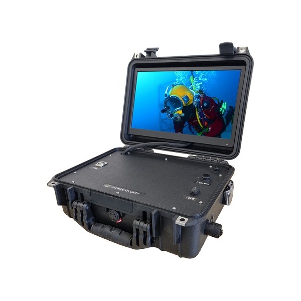 Camera Integrée dans valise durcie étanche IP67 VDR-150 Videosurveillance Mobile