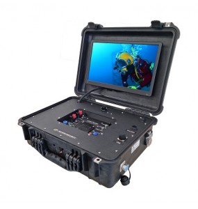 VDR-COM150HD valise plongeur vidéo communication COM kirby morgan scaphandrier travaux sous marins full HD casque retour