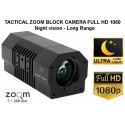 Rugged IP Motorized Zoom block camera 40X 280mm Darkfighter day night ULL MIL SPECS, nocturn long range HD network camera Onvif