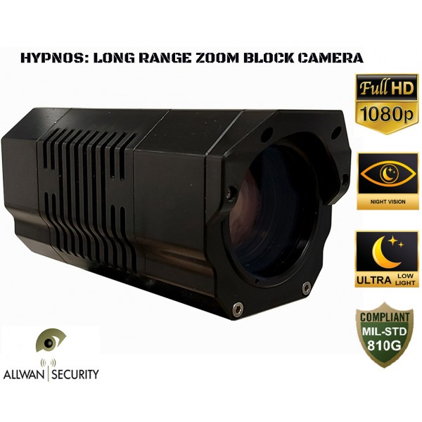  IP Motorized Zoom box camera 40X 280mm Darkfighter day night ULL MIL SPECS, nocturn long range HD 2MP network camera Onvif