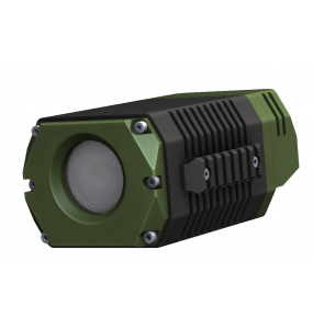 Tactical motorized Illuminator projector SWIR 1550nm long range 500m 1.5µm 500m