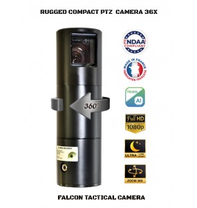 FALCON4236 Cylindercam PTZ 36X Optique 216mm ULL ONVIF