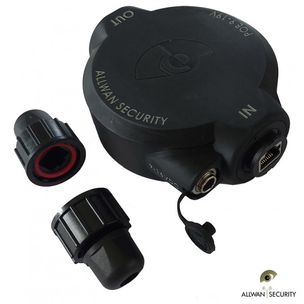 POE_9-19V IP67 Injecteur POE pour Loki Laser 9-19V DC