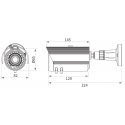 Fixed camera with variable lens manual control