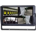 MO-156DC Ecran de recul HD 10" quadravision pour camion spécial machine industrielle contrôle des opérations mécaniques