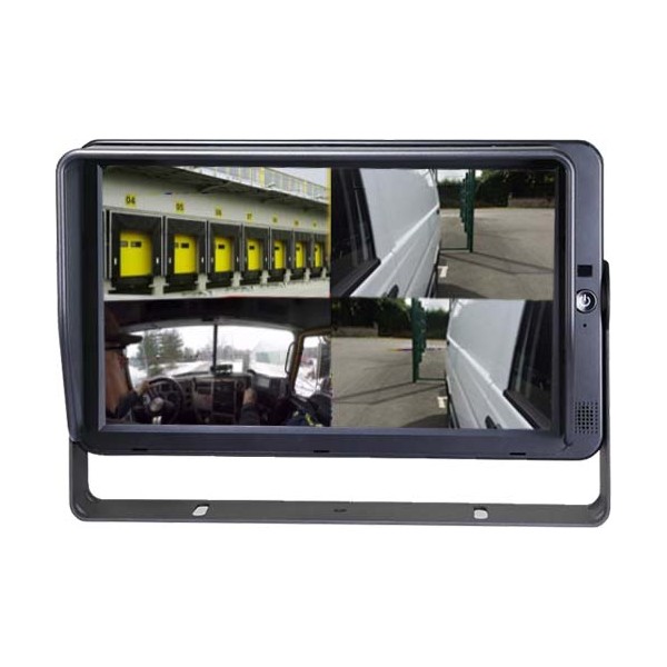 MO-156DC Rear-view high quality monitor quad view machine process control industry and vehicles multiview quad dust touch screen