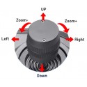 KB782 Pupitre PTZ 3 axes caméra analogique RS485 Pelco-D