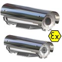 130EX: ATEX stainless steel camera enclosure. A robust and certified solution for surveillance in hazardous environments, provid