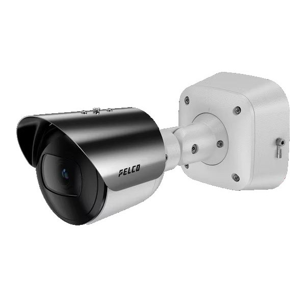 PELCO ExSite Pro Bullet ATEX IP Camera – Compact 4K with Adjustable Lens and Infrared Lighting