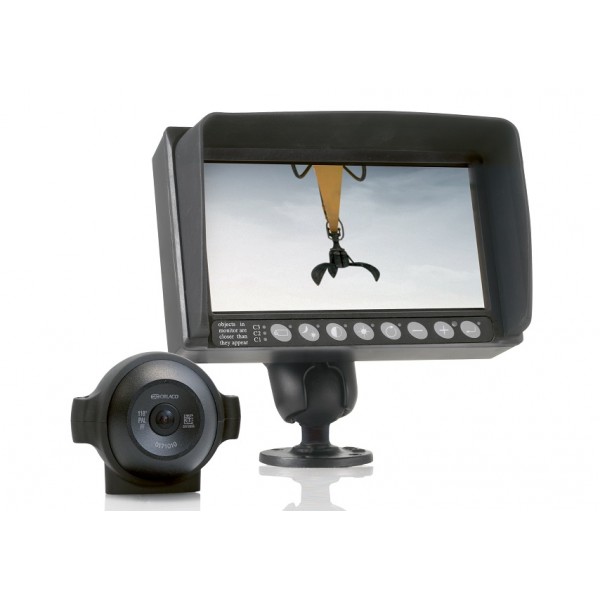TC2300 - Caméra vision outil d'engin encombrant pelle, chargeuse, manutention, levage, chariot telscopique, camion benne, labour