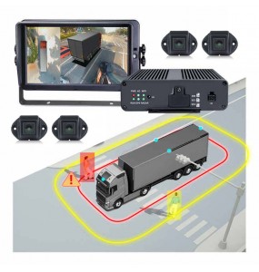 360° BirdView Sky Vehicle Camera Kit for Maneuvering and Car Detection