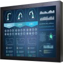 MO1017: 17" industrial display reinforced to withstand shocks, vibrations, and harsh environments