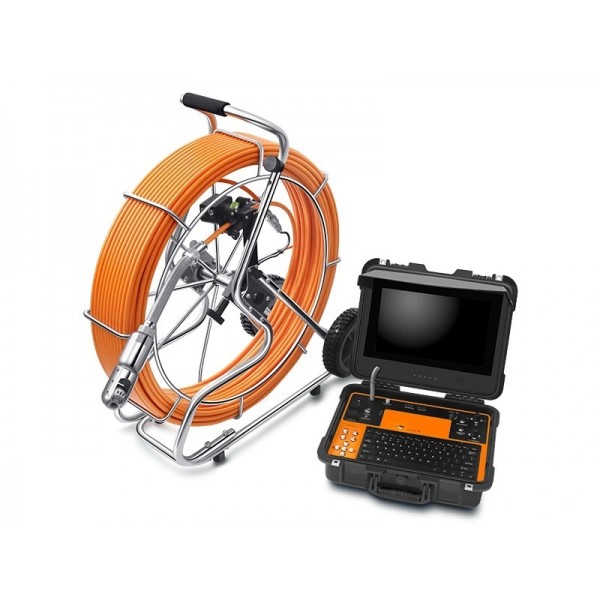 TubexProMax: video inspection camera for horizontal pipes, sewer networks, large pipes, long-range up to 100m