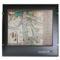 60945-DISP15 15" Marine Display certified NF EN60945, designed for electronic visualization on ship bridges, vessels, and offsho