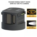 Long range HD SWIR PTZ camera tactical military 30X ZOOM 1280p InGaAs infrared laser 1550nm marine borders applications