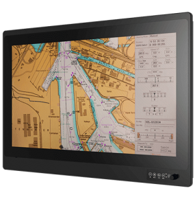 60945-DISP24 24″ Marine Navigation Display for Vessels, Wheelhouses, or Ship Bridges at Sea, with 1080p Touchscreen Resolution