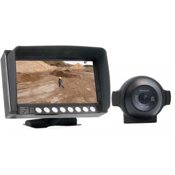 RC2120 - camera de recul pour pelleteuse engin de TP
