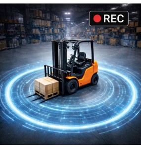 camera de surveillance perimetrique engin manutention et engin chantier avec enregistrement des videos incident accident