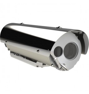 High-performance dual-spectrum camera 5MP Day / 640x512 Thermal 316L stainless steel for marine and corrosive environments