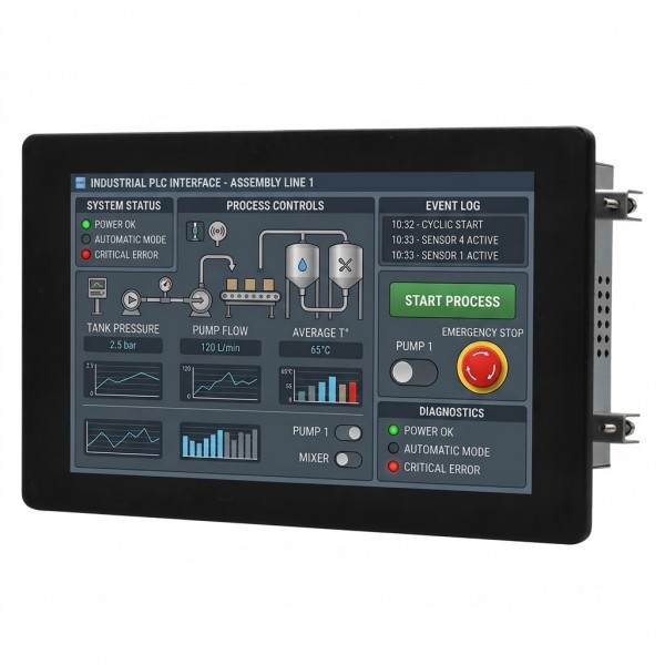 écran 10" Wide intégration en panneau