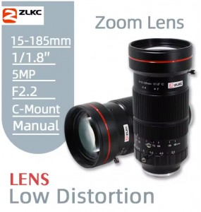 VM15185MPC Objectif Varifocal Megapixel C/CS CCTV 15-185mm F2.2