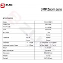 VM12-120MPC Objectif Mégapixel VariFocale 12-120mm C-Mount