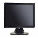 Ipure Ecran LCD 15" Moniteur videosurveillance dalle de verre HDMI