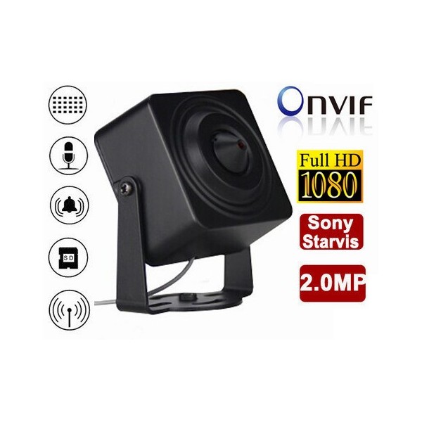 Mini camera HD-IP 2MP 1080p DVR WiFi