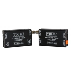 VDL-4000 IP cameras and 12V power supply on coax